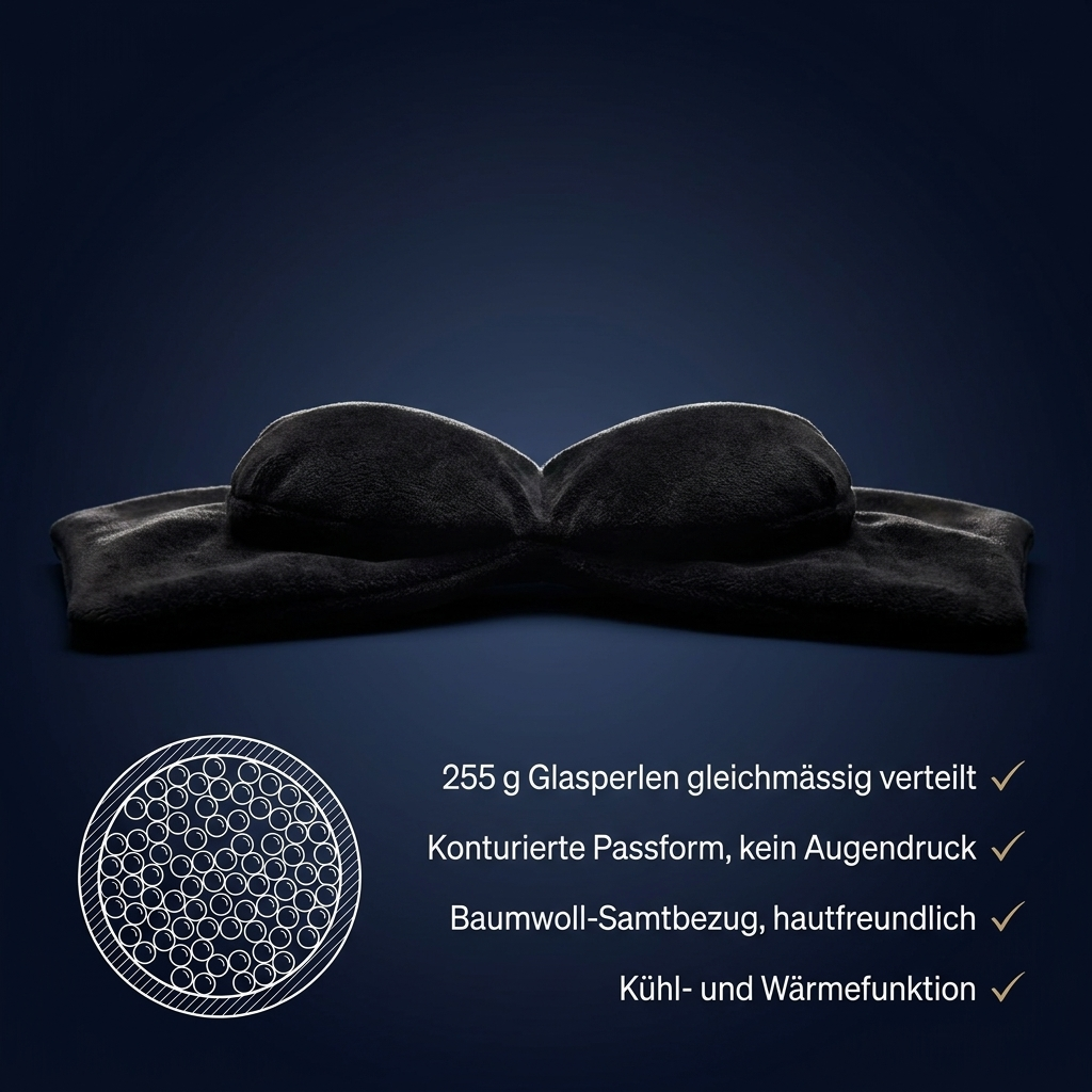 Nocturio Gewichtete Schlafmaske